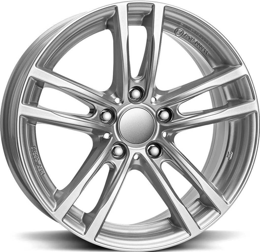 RIAL X10 POLAR SILV 8x18 5/112 ET30 CB66.7
