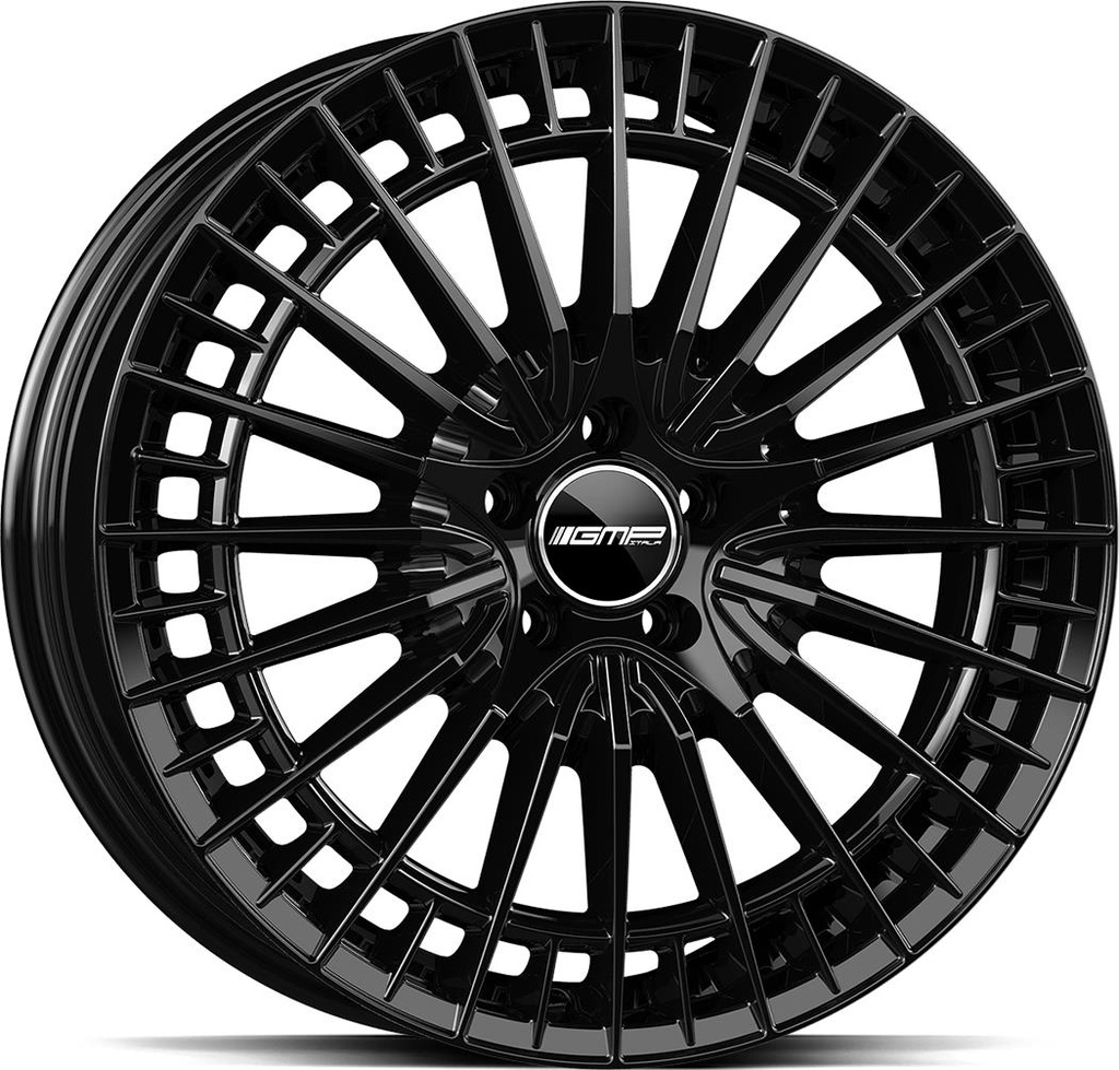 GMP QSTAR GLOSS BLACK 10x20 5/112 ET40 CB66.6