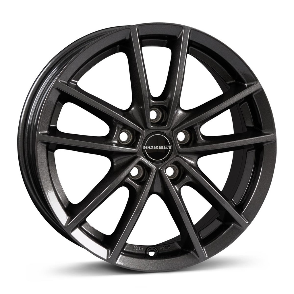 BORBET W MIST ANTRACITE GLOSS 8x20 5/112 ET45 CB66.6