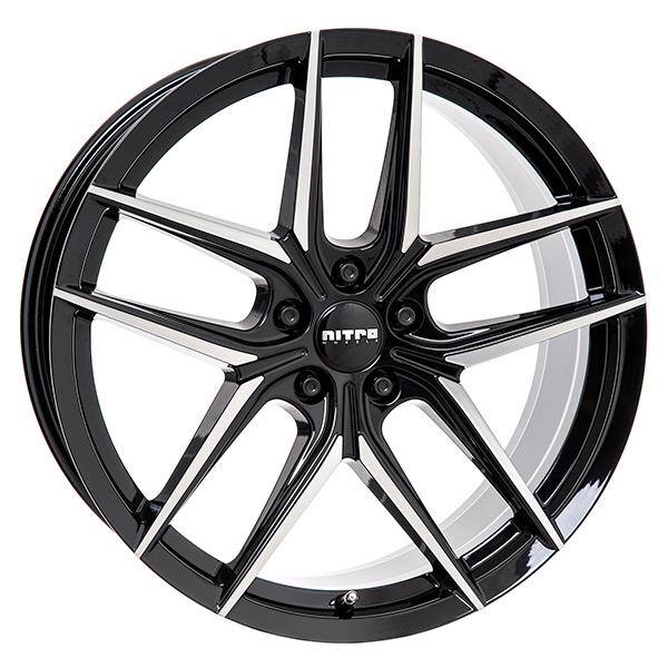 NITRO THRONE FF G.BLK/POL | 9X22 5-114,3 E40 C73,1 60 9x22 5/114.3 ET40 CB73.1