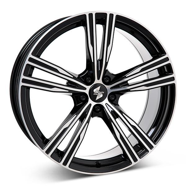 ETA BETA AMOS G.BLK/POL | 8X18 5-108 E48 C63,40 60 8x18 5/108 ET48 CB63.4