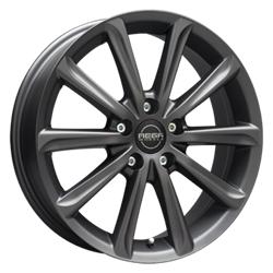 MEGA WHEELS VIRGO DARK MAT ANTHRACITE GREY 6.5x16 4/100 ET49 CB54.1