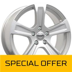 MEGA WHEELS LEO SILVER 6x15 4/98 ET35 CB58.1