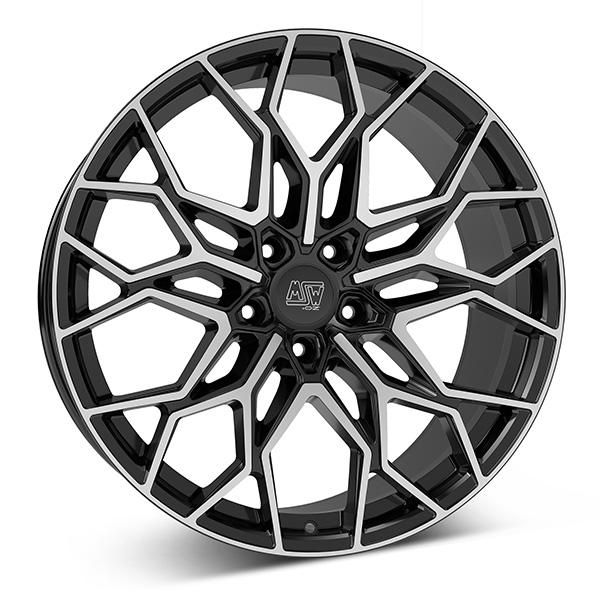 MSW 51 G.BLK/POL | 8,5X20 5-108 E45 C73,10 60 8.5x20 5/108 ET45 CB73.1