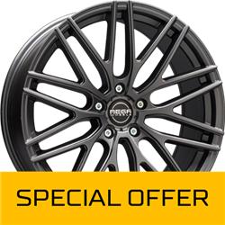 MEGA WHEELS CETUS ANTHRACITE GREY 7.5x17 5/114.3 ET45 CB67.1