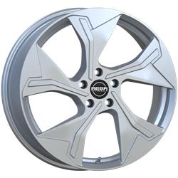 MEGA WHEELS TRITON DARK SILVER 7.5x17 5/108 ET50.5 CB63.3