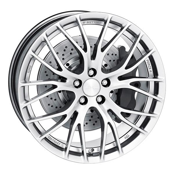 BREYTON BE FORCE4 SLV | 8,5X19 5-112 E50 C66,5 8.5x19 5/112 ET50 CB66.5