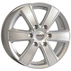 MEGA WHEELS HERCULES 6 SILVER 6.5x16 6/120 ET50 CB74.6