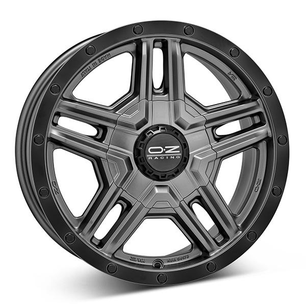 OZ RALLY ADVENTURE M.GRA/BLK LIP | 8X17 5-120 E45 C65,1 60 8x17 5/120 ET45 CB65.1