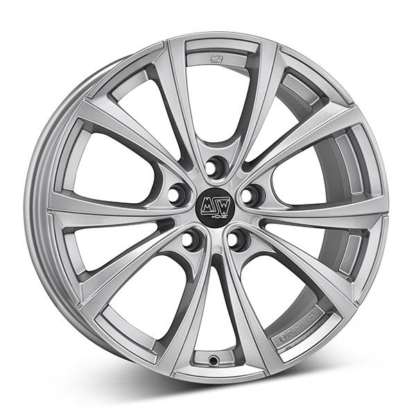 MSW 27T SLV | 9,5X19 5-114,3 E45 C64,1 60 9.5x19 5/114.3 ET45 CB64.1