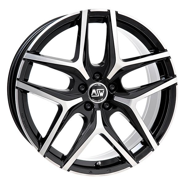 MSW 40 BLK/POL | 8X19 5-130 E40 C66,5 R14 8x19 5/130 ET40 CB66.5