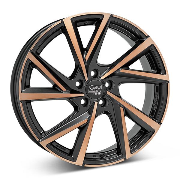 MSW 80 M.BLK/COPPER POL | 8X18 5-112 E40 C57,10 R12,8 8x18 5/112 ET40 CB57.1