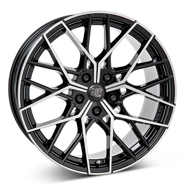 MSW 74 G.BLK/POL | 8X19 5-114,3 E45 C73,1 60 8x19 5/114.3 ET45 CB73.1