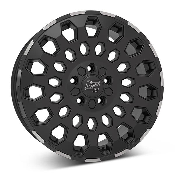 MSW 99 VAN M.BLK POL/LIP | 8X17 5-112 E35 C73,10 60 8x17 5/112 ET35 CB73.1