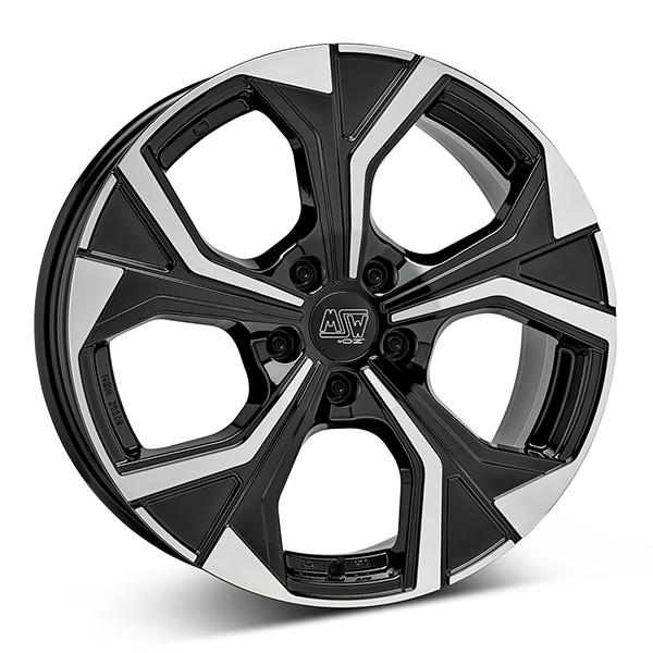 MSW 43 G.BLK/POL | 8X19 5-112 E40 C73,10 60 8x19 5/112 ET40 CB73.1