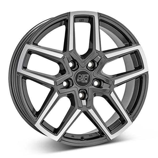 MSW 52 G.GUN/POL | 8,5X20 5-120 E43,5 C72,60 60 8.5x20 5/120 ET43.5 CB72.6