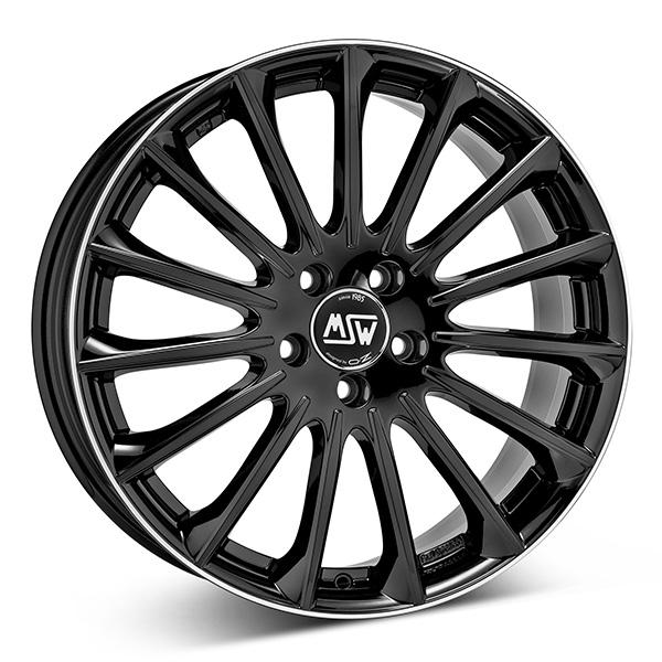 MSW 30 G.BLK POL/LIP | 8,5X20 5-112 E28 C73,1 60 8.5x20 5/112 ET28 CB73.1