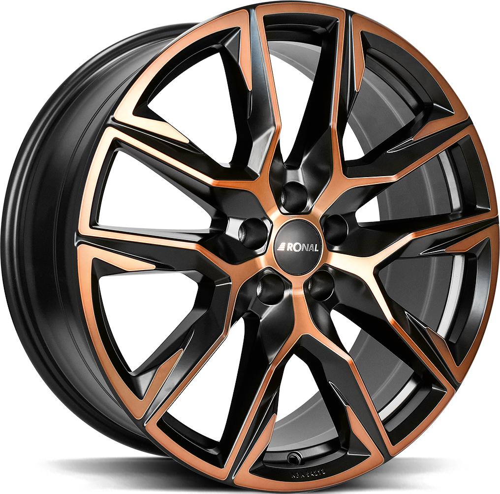 RONAL R71 JET BLACK COPPER MATT FRONT CU 8.5x20 5/112 ET20 CB66.5