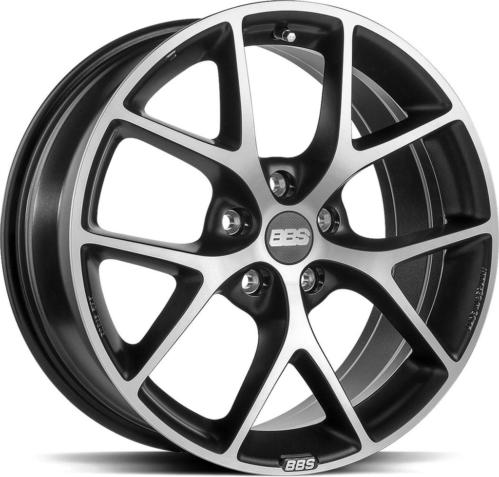 BBS SR VOLC GREY DIAM CUT 8x18 5/112 ET52 CB82