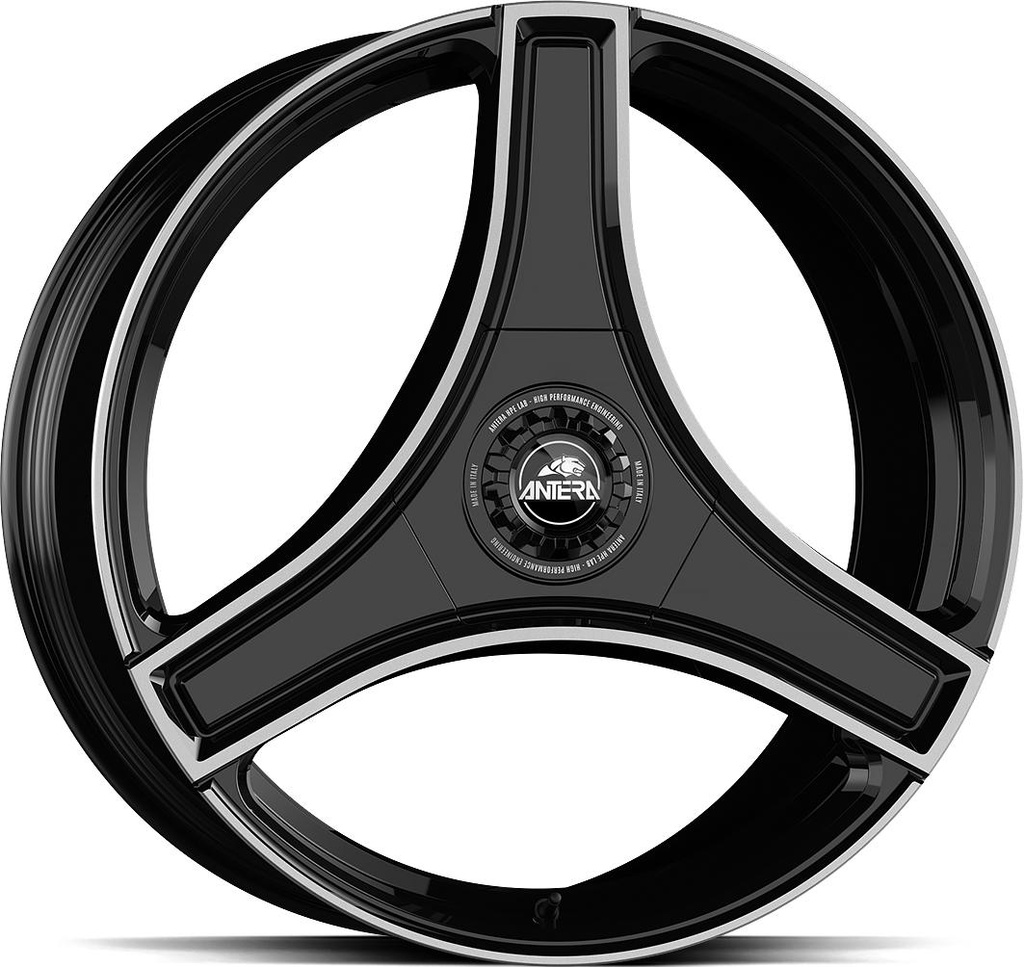 GMP A123 PIANO BLACK DIAM 9.5x22 5/112 ET36 CB66.6