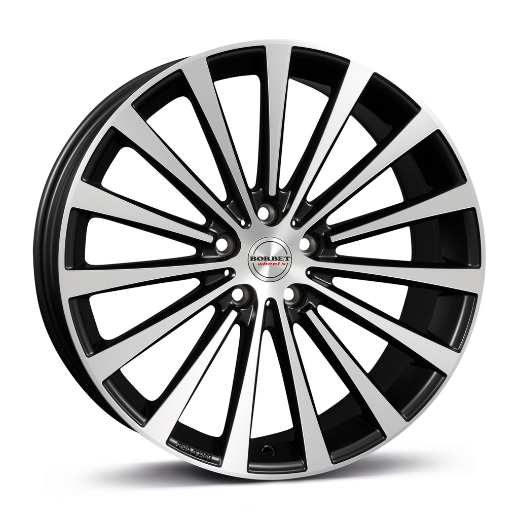 BORBET BLX BLACK POL MATT 9.5x19 5/120 ET35 CB72.6