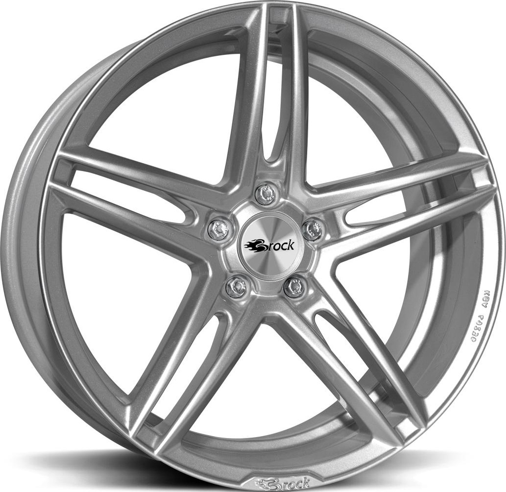 BROCK B33 CRYSTAL SILV 8x18 5/120 ET30 CB72.6