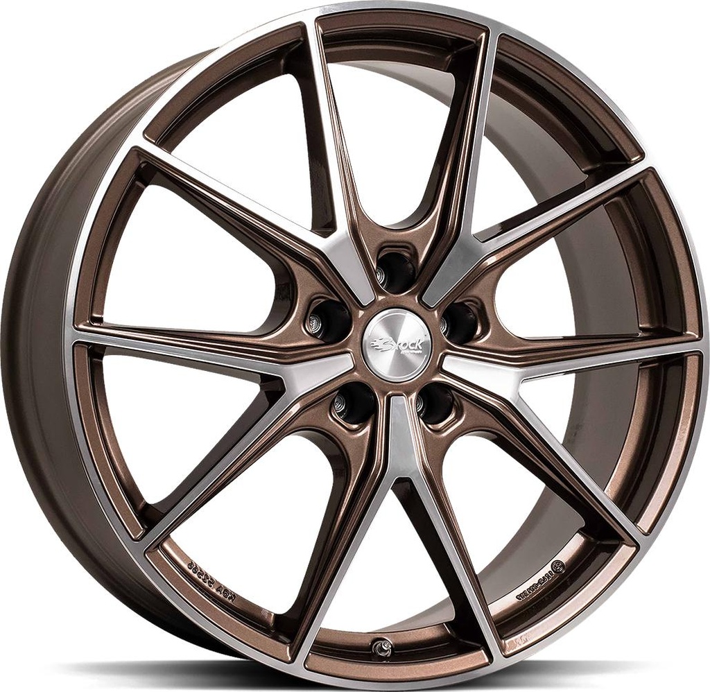BROCK B40 BRONZE COPPER FULL POL 8x19 5/114.3 ET35 CB72.6
