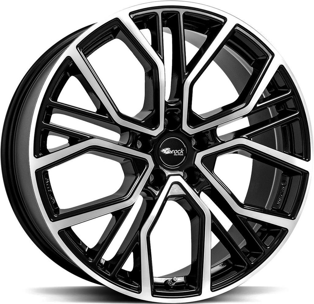 BROCK B41 BLACK FULL POL 10.5x21 5/120 ET42 CB66.6