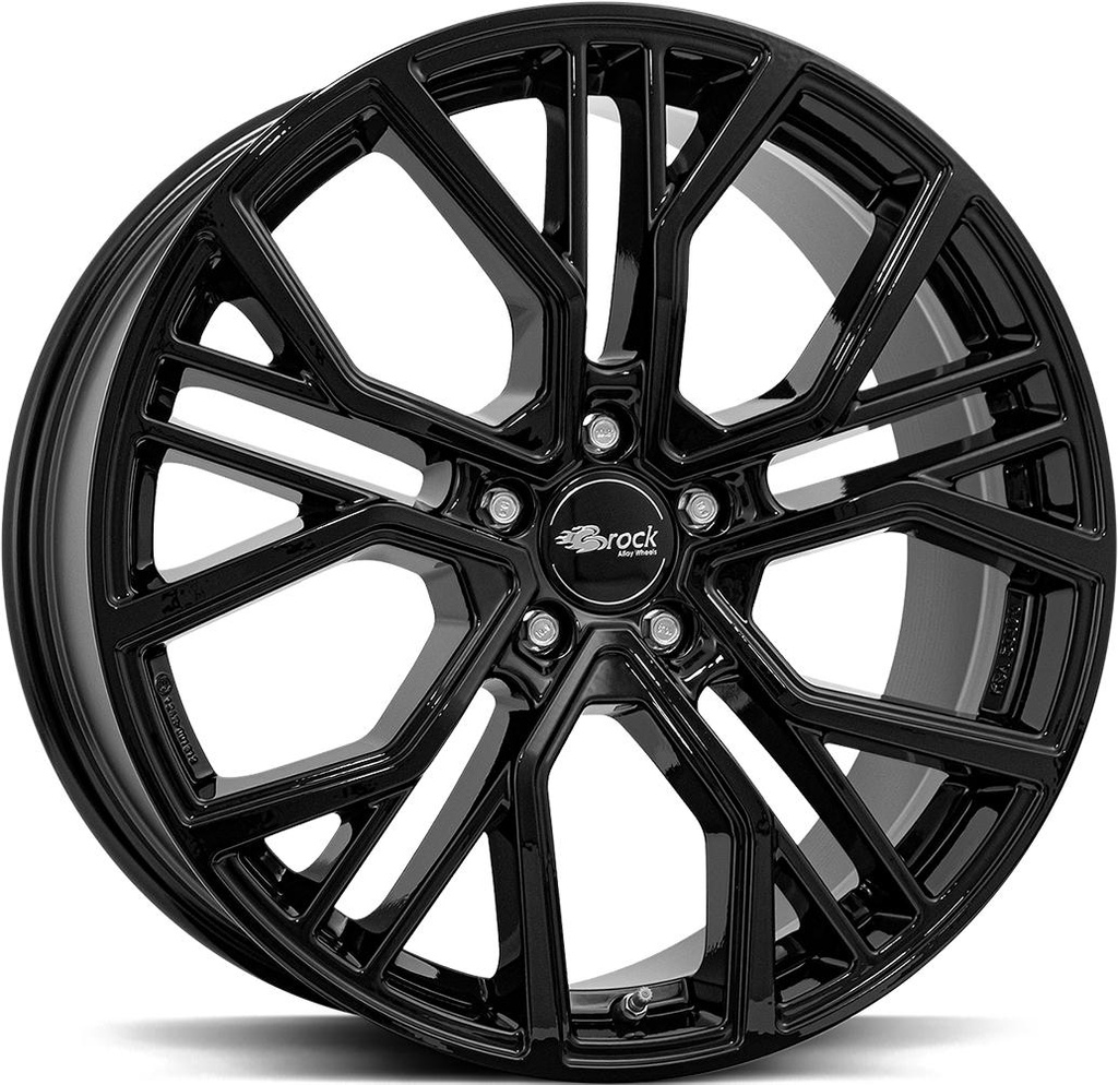 BROCK B41 SHINY BLACK 11x21 5/112 ET55 CB66.6