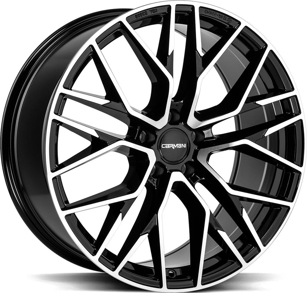 OXGIN LUDWIG BLACK POL 8x18 5/112 ET45 CB66.6