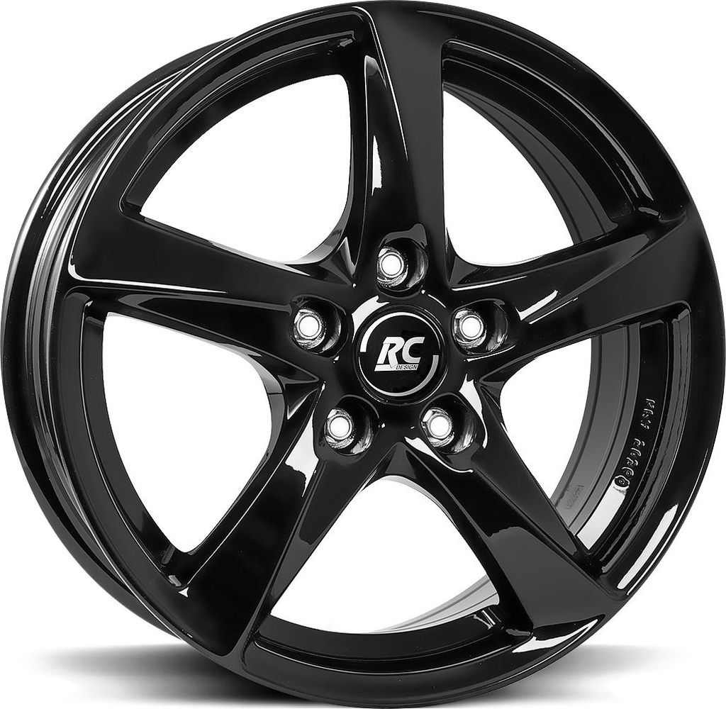 BROCK RC30 SHINY BLACK 7x17 5/100 ET55 CB56.1