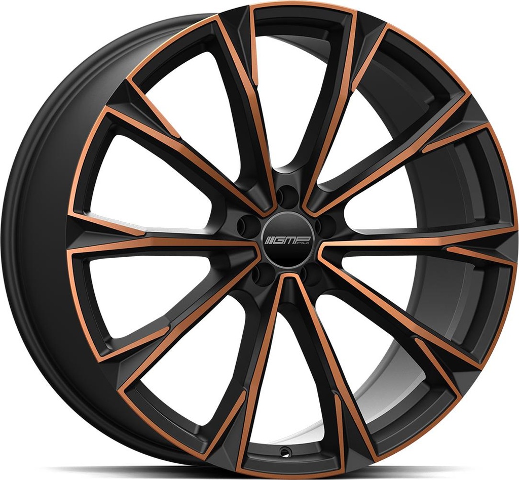 GMP TOTALE SATIN BLACK BRONZE DIAM 8.5x20 5/112 ET35 CB66.5