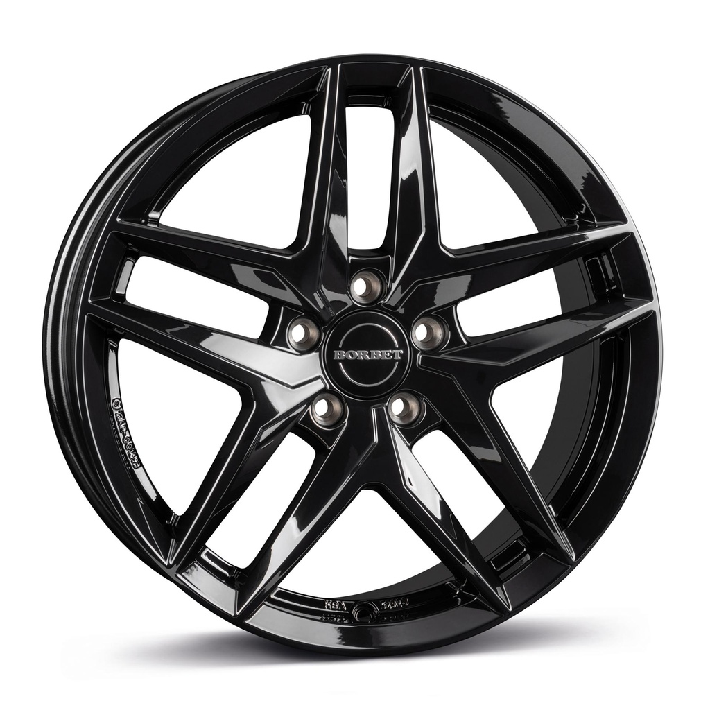 BORBET Z BLACK GLOSS 8.5x20 5/112 ET30 CB66.6