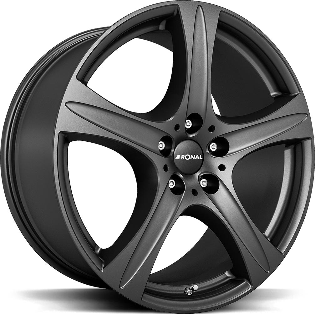 RONAL R55 SUV BLACK MATT 8.5x18 5/127 ET38 CB71.5