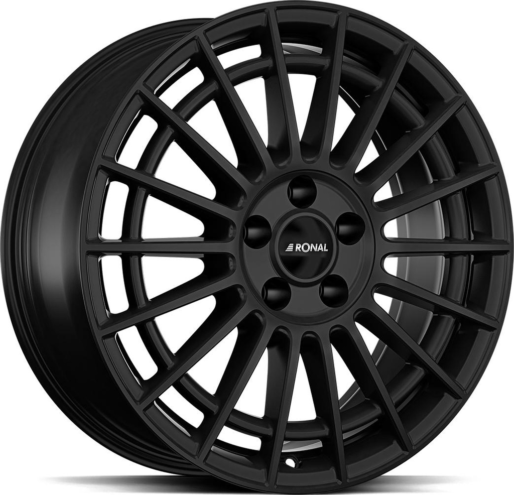RONAL R73 JET BLACK MAT 9.5x19 5/112 ET52 CB66.5