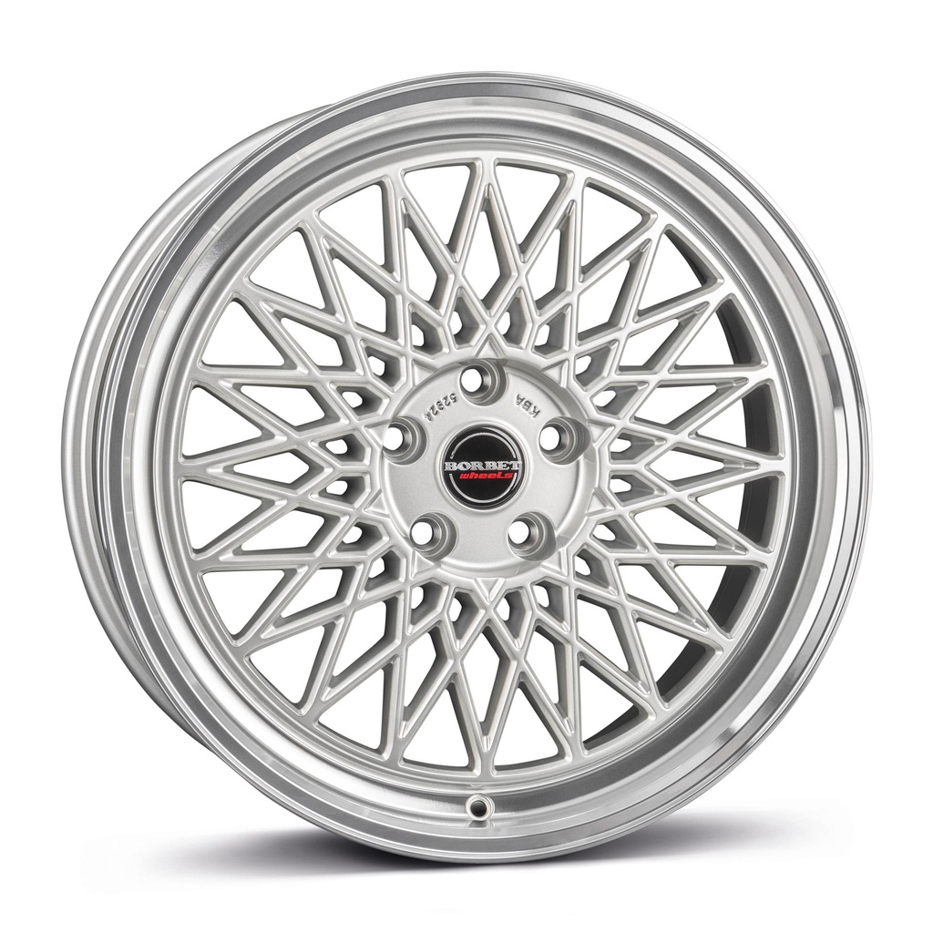BORBET B SILVER RIM POL 7.5x16 5/120 ET20 CB72.5