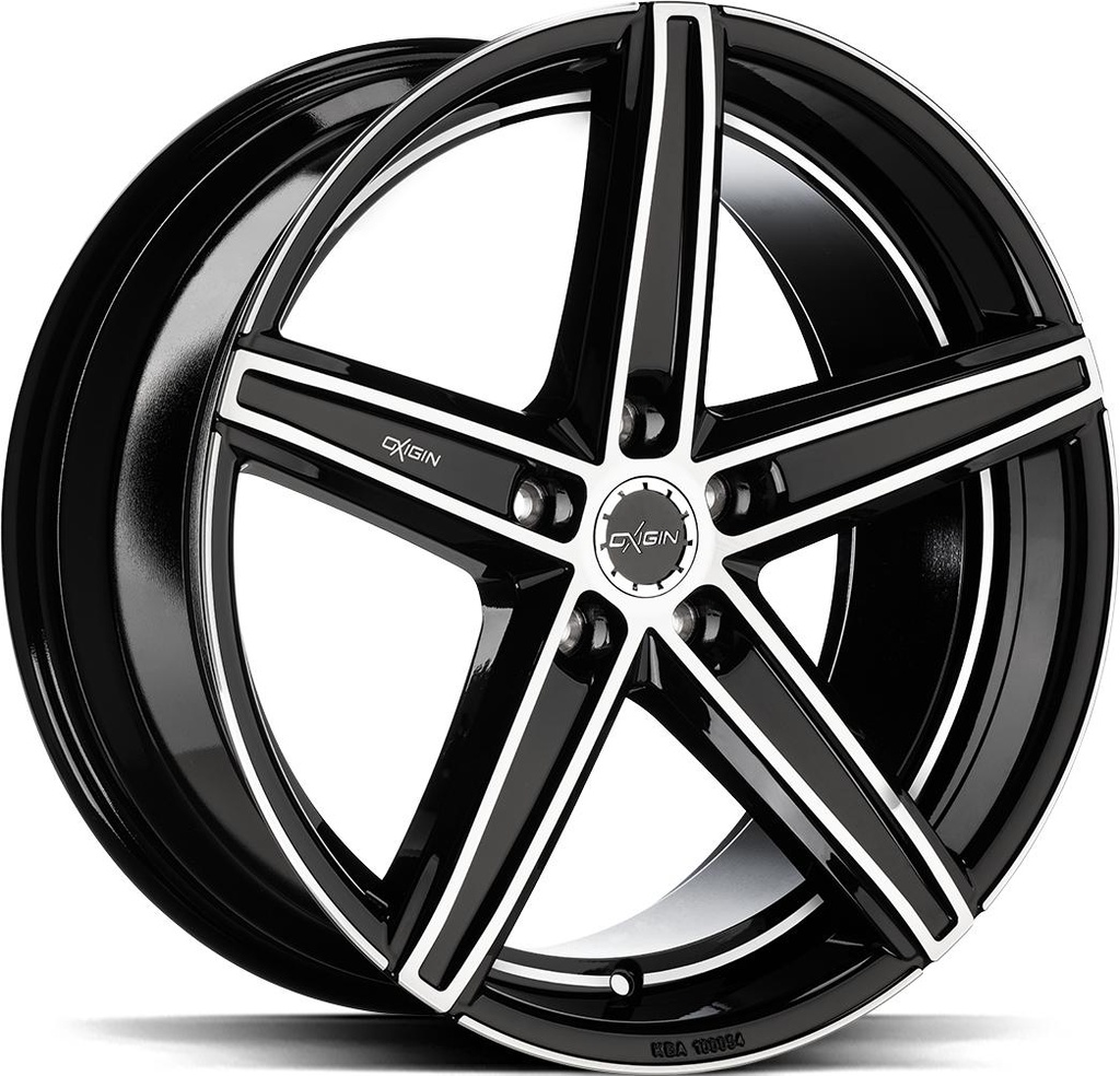 OXGIN EVOLUTION BLACK FULL POL 8.5x19 5/112 ET45 CB66.6