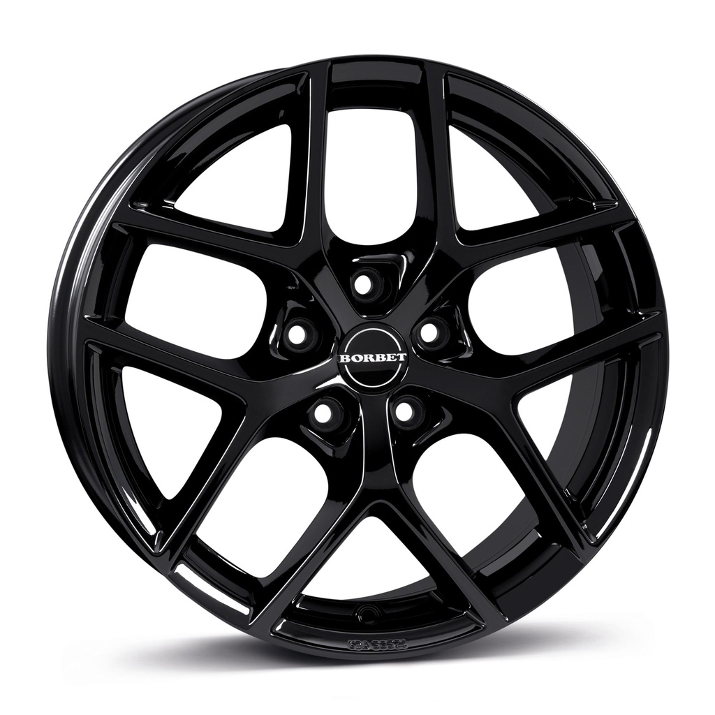 BORBET Y BLACK GLOSSY 6.5x18 5/114.3 ET38 CB66.1