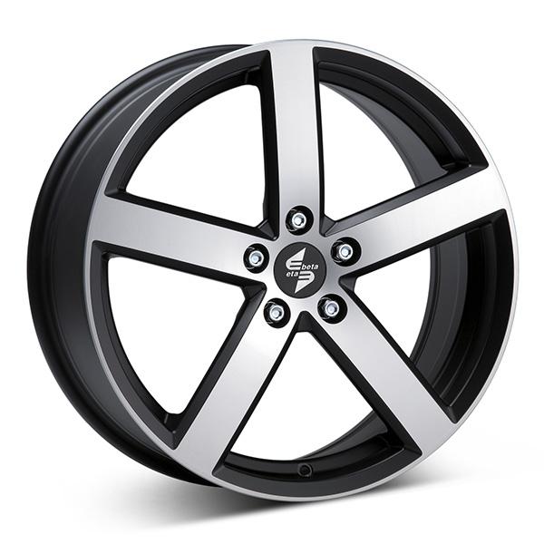 ETA BETA EROS M.BLK/POL | 6,5X16 5-112 E46 C57,10 R12,8 6.5x16 5/112 ET46 CB57.1