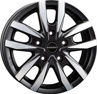 BORBET CW5 6x16 5/118 ET68 CB71.1