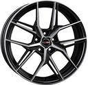 BORBET QX BLACK POL MATT 8.5x20 5/114.3 ET45 CB72.5