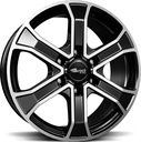 BROCK RC31 BLACK FULL POL 7x17 6/139.7 ET20 CB106.1