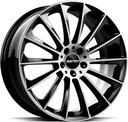 GMP STELLAR BLACK DIAM 9.5x20 5/112 ET50 CB66.6