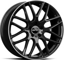 GMP BERGHEM BLACK DIAM LIP 8.5x21 5/112 ET45 CB66.6