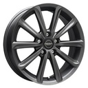 MEGA WHEELS VIRGO DARK MAT ANTHRACITE GREY 5.5x14 4/100 ET42 CB73.2