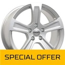 MEGA WHEELS LEO SILVER 6x15 4/100 ET35 CB54.1