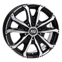 MSW 48 VAN BLK/POL | 7X16 5-120 E51 C65,1 R14 7x16 5/120 ET51 CB65.1