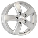 MEGA WHEELS HERCULES 5 SILVER 6.5x15 5/130 ET61 CB84.1