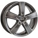 MEGA WHEELS HERCULES 5 ANTHRACITE GREY FRONT POLISHED 6.5x16 5/118 ET61 CB71.1