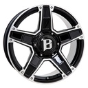 BALLISTIC DAKOTA BLK/POL | 9X22 6-139,7 E35 C67,1 60 9x22 6/139.7 ET35 CB67.1